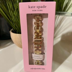 New Kate Spade Apple Watch Band -Gold